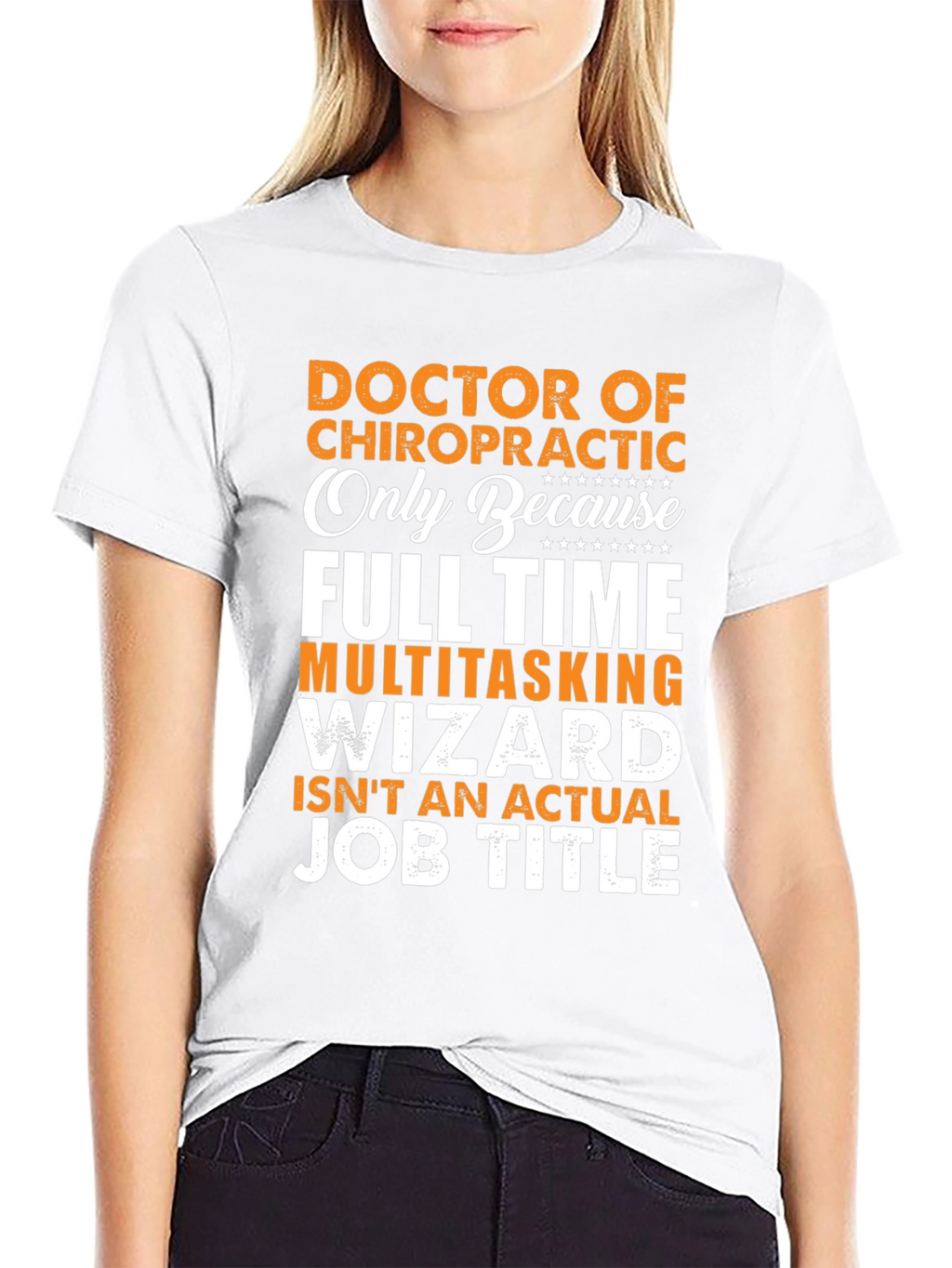 Chiropractor T-Shirt: Full Time Multitasking Wizard