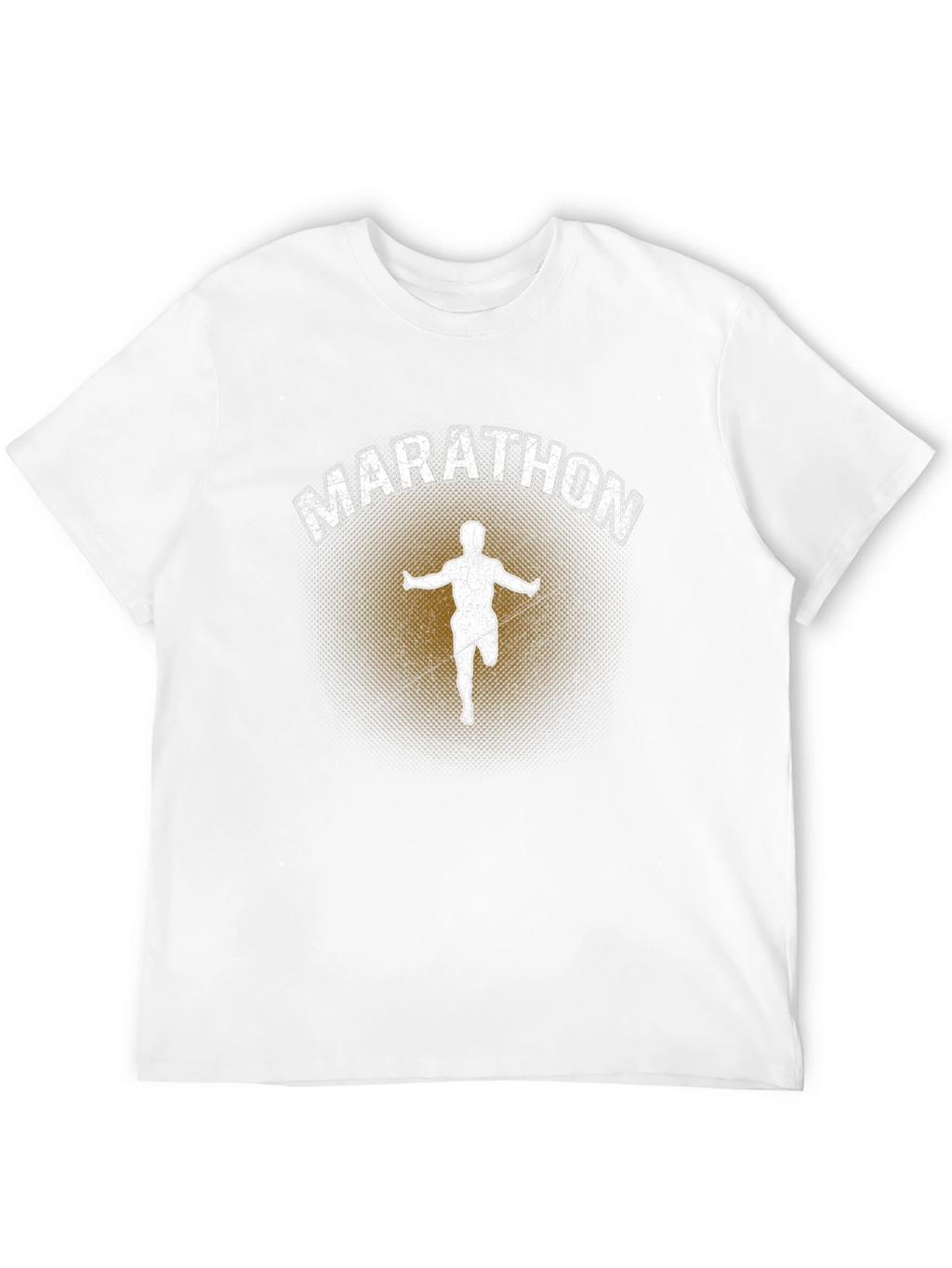 Marathon Runner Graphic Tee - Black