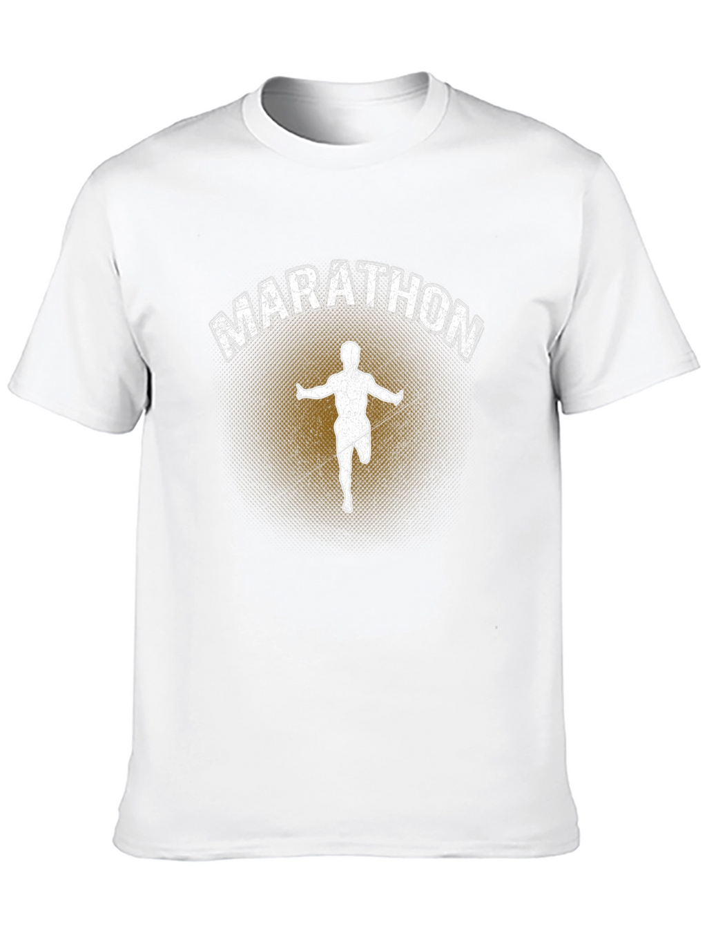 Marathon Runner Graphic Tee - Black