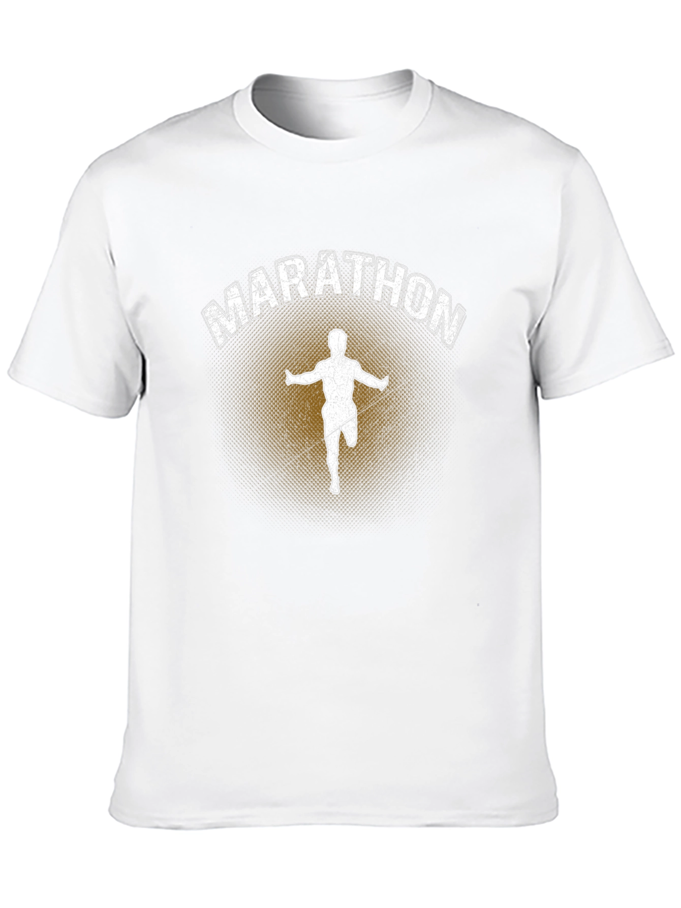 Marathon Runner Graphic Tee - Black