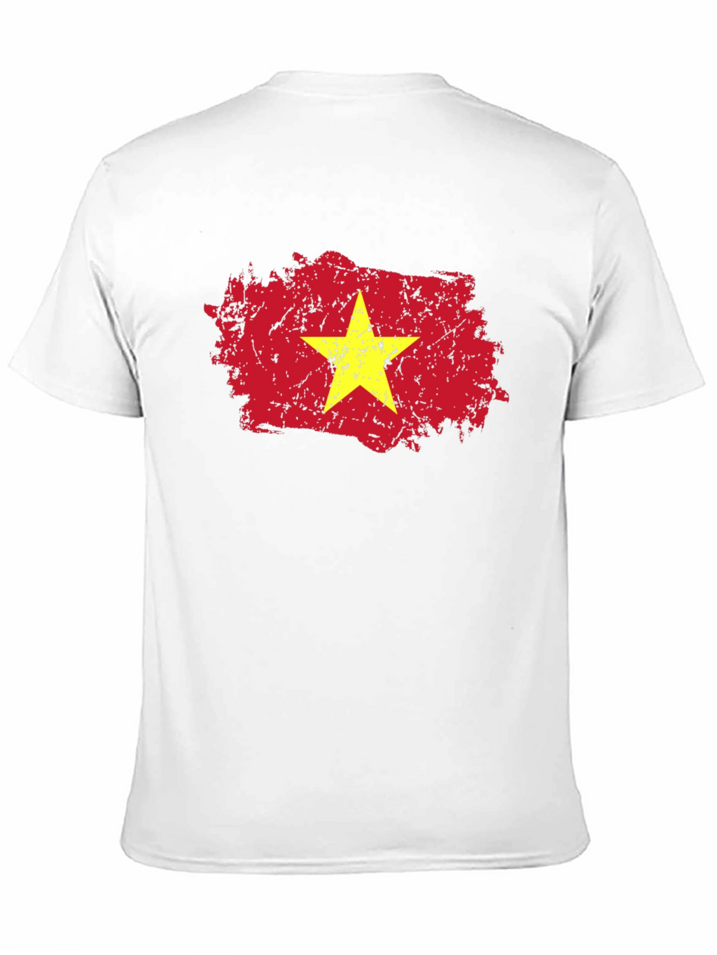 Vietnam Flag Grunge Style Graphic Tee