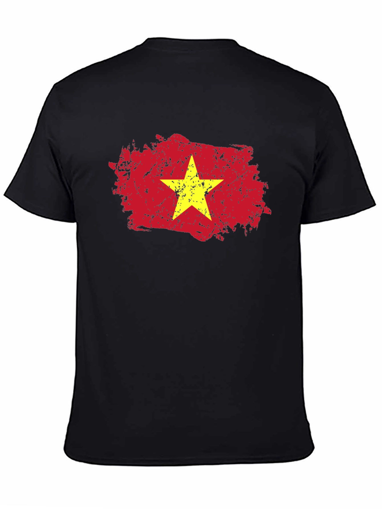 Vietnam Flag Grunge Style Graphic Tee