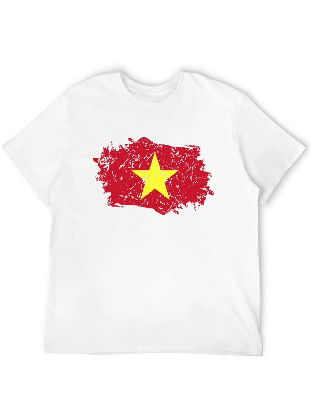 Vietnam Flag Grunge Style Graphic Tee