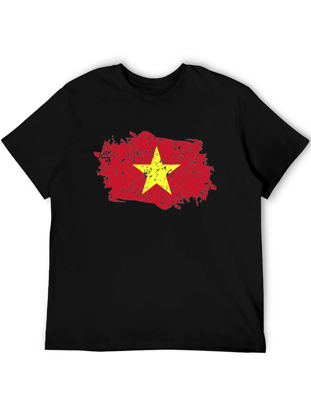 Vietnam Flag Grunge Style Graphic Tee