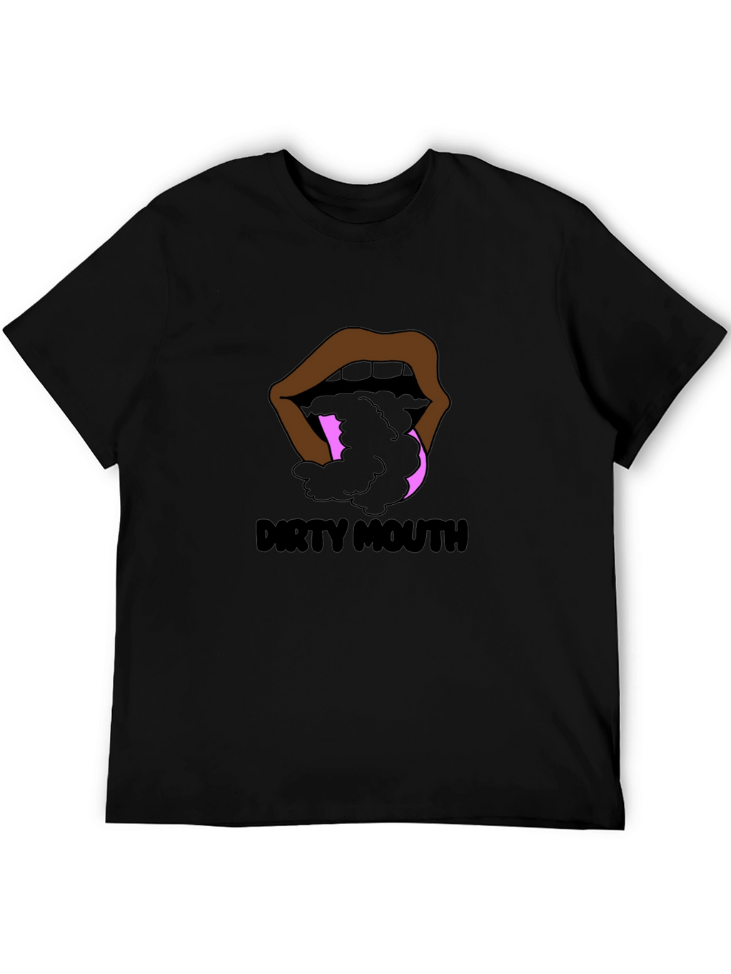 Dirty Mouth Graphic Print T-Shirt
