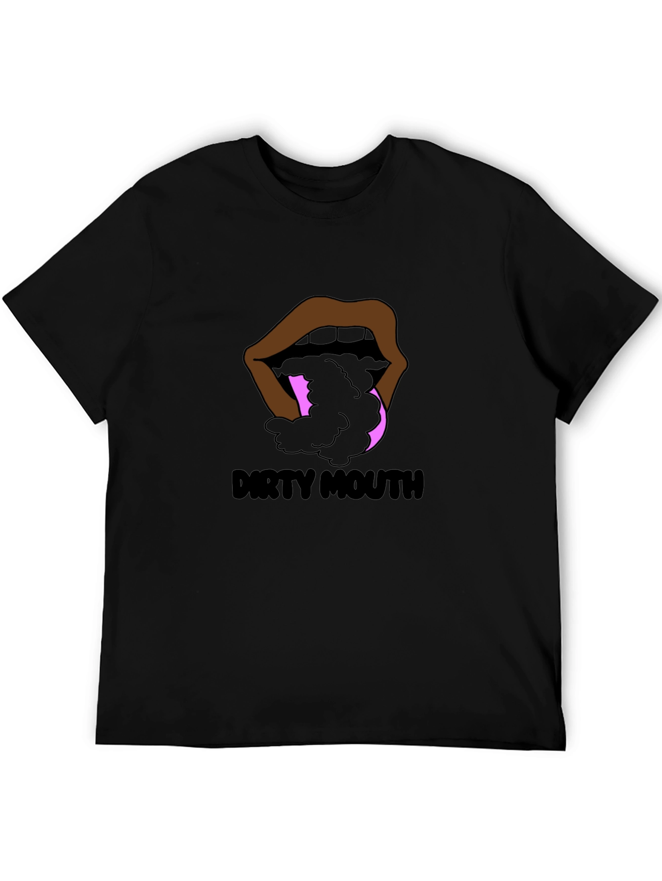 Dirty Mouth Graphic Print T-Shirt