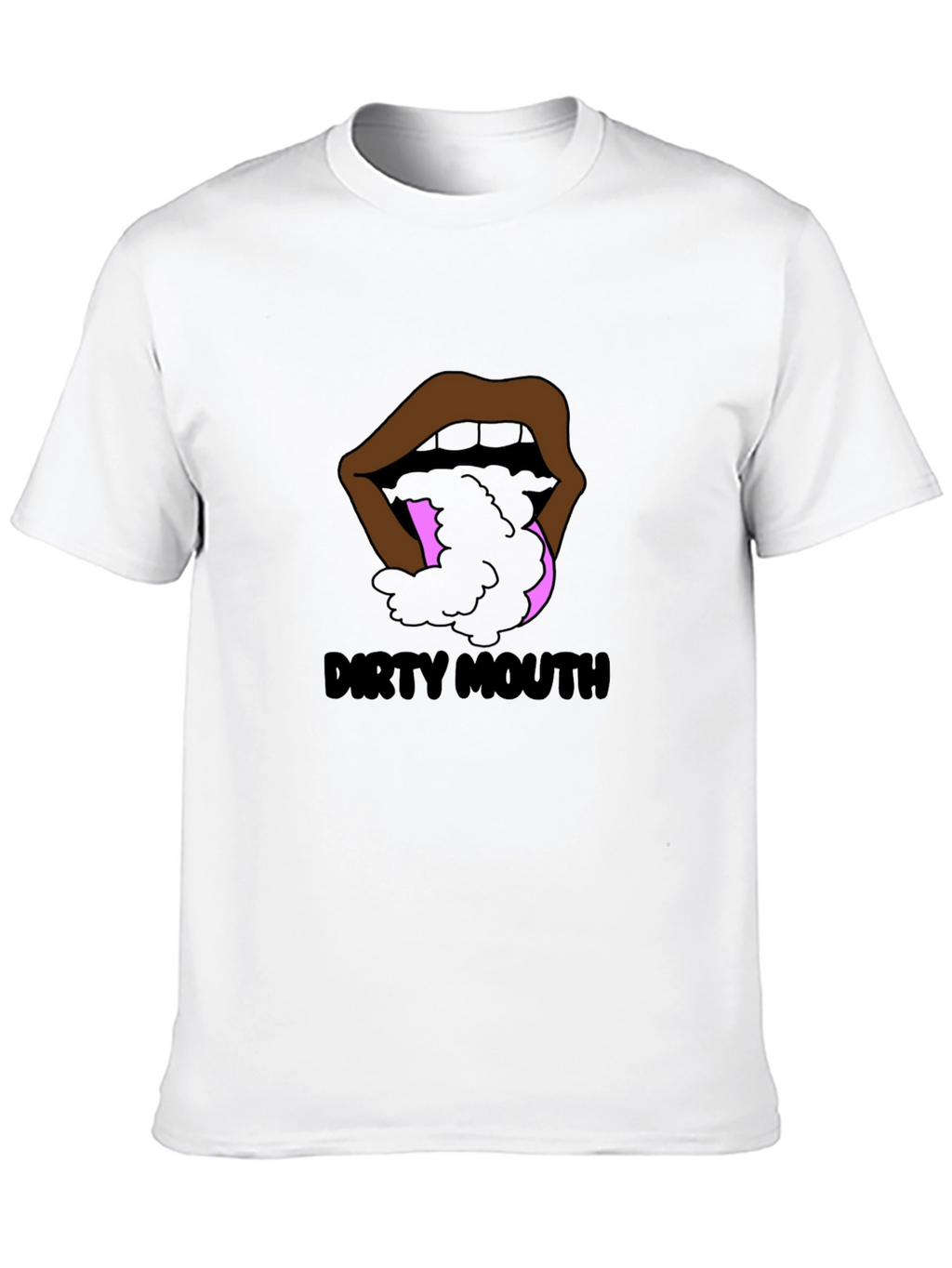 Dirty Mouth Graphic Print T-Shirt