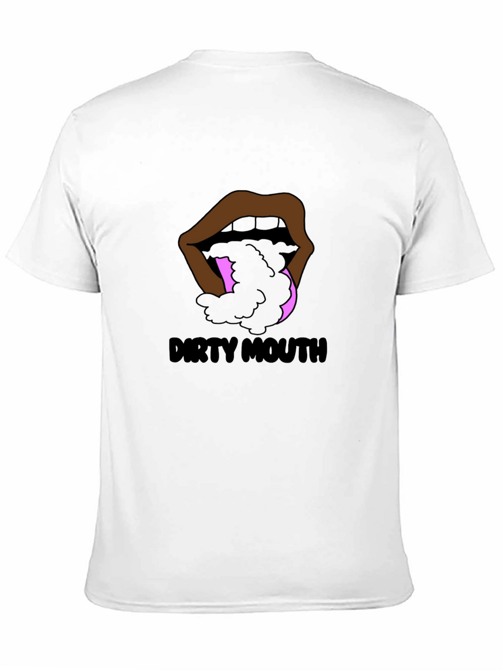 Dirty Mouth Graphic Print T-Shirt
