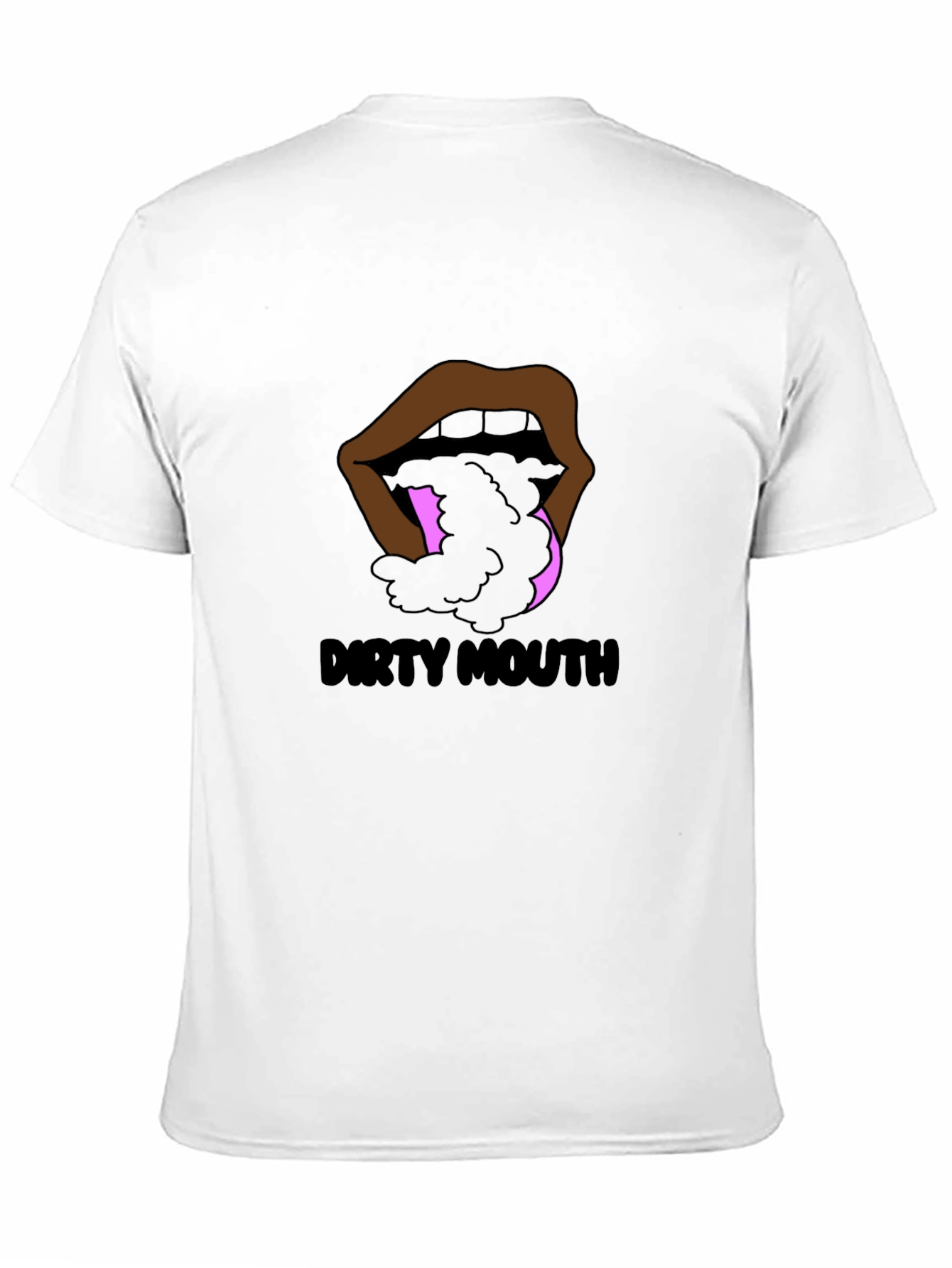 Dirty Mouth Graphic Print T-Shirt