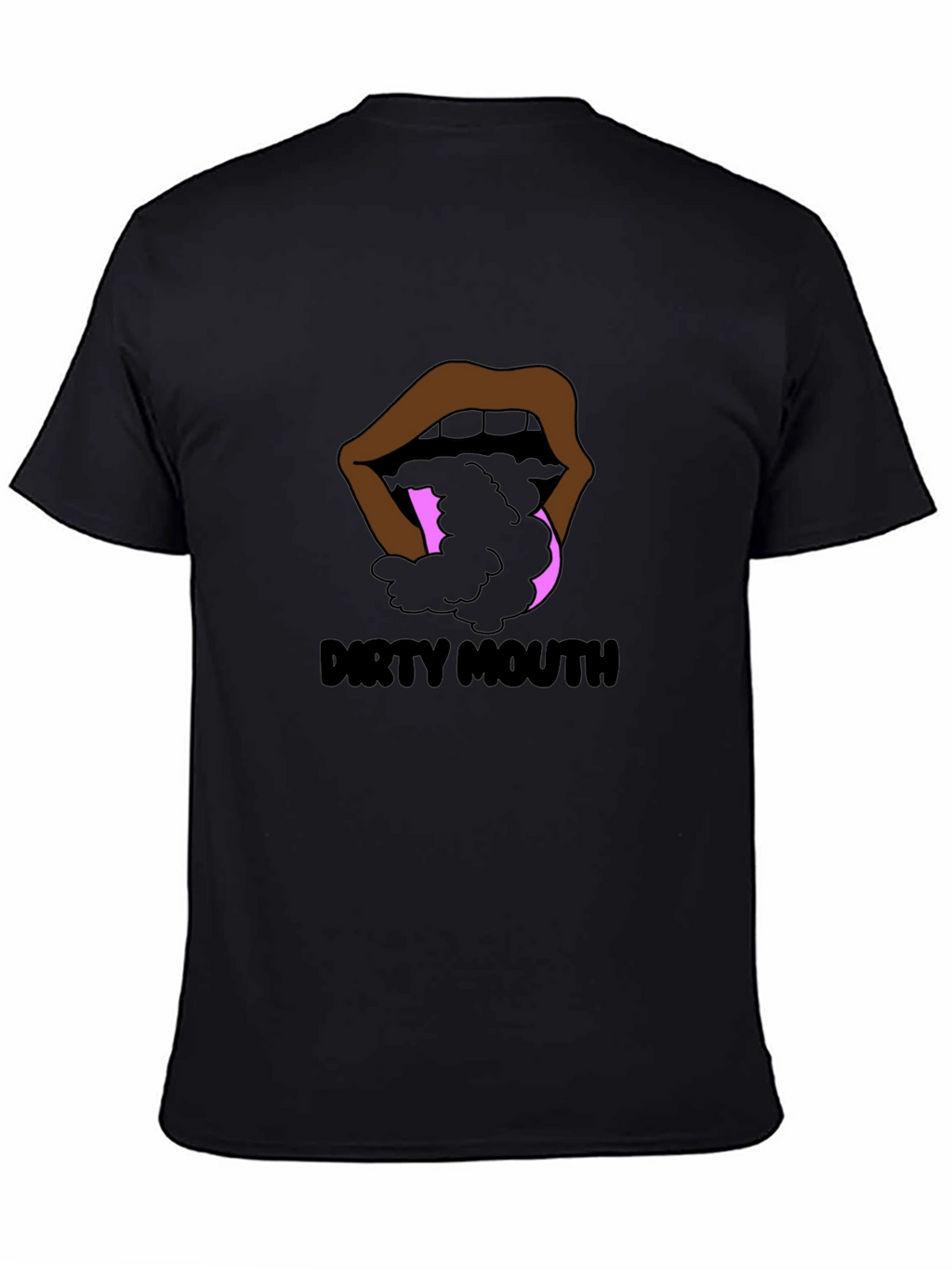 Dirty Mouth Graphic Print T-Shirt