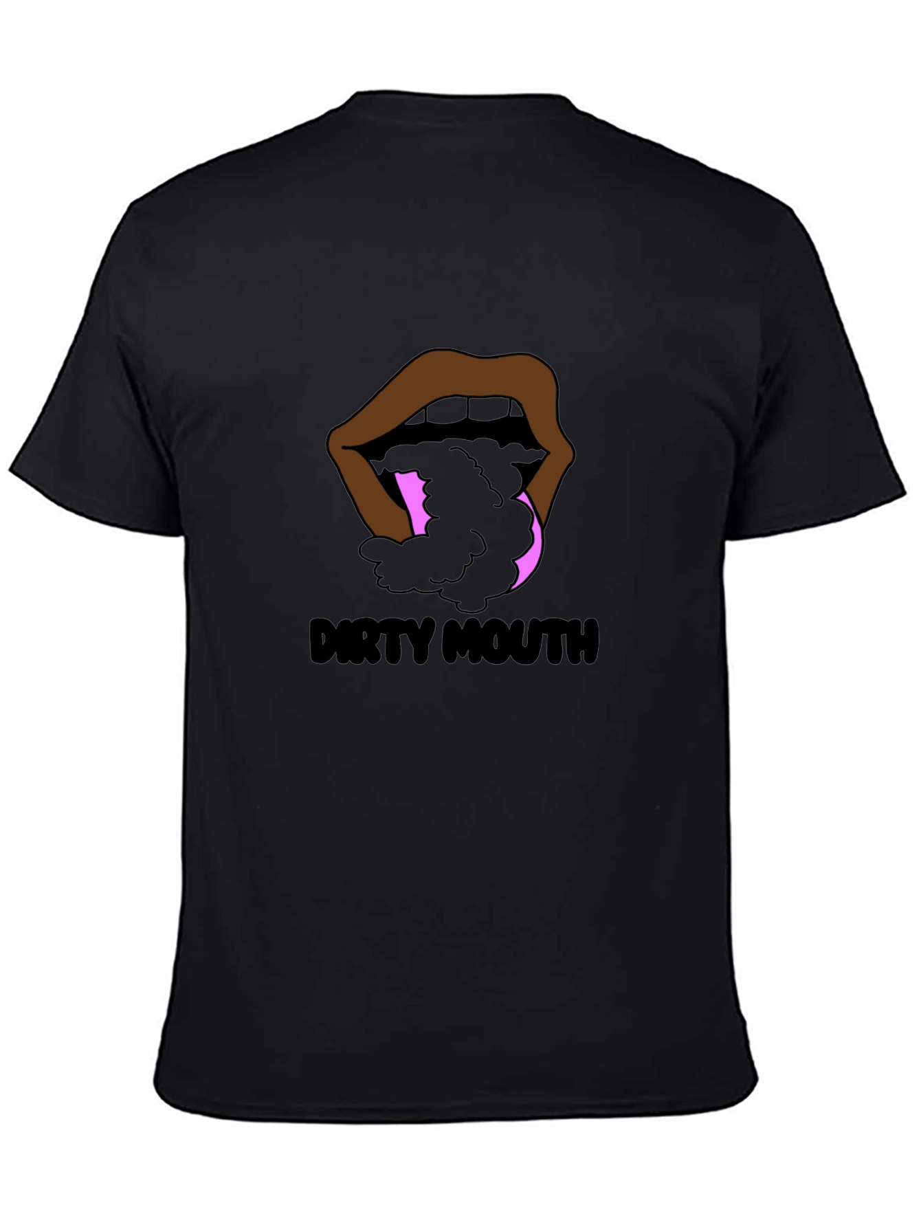 Dirty Mouth Graphic Print T-Shirt