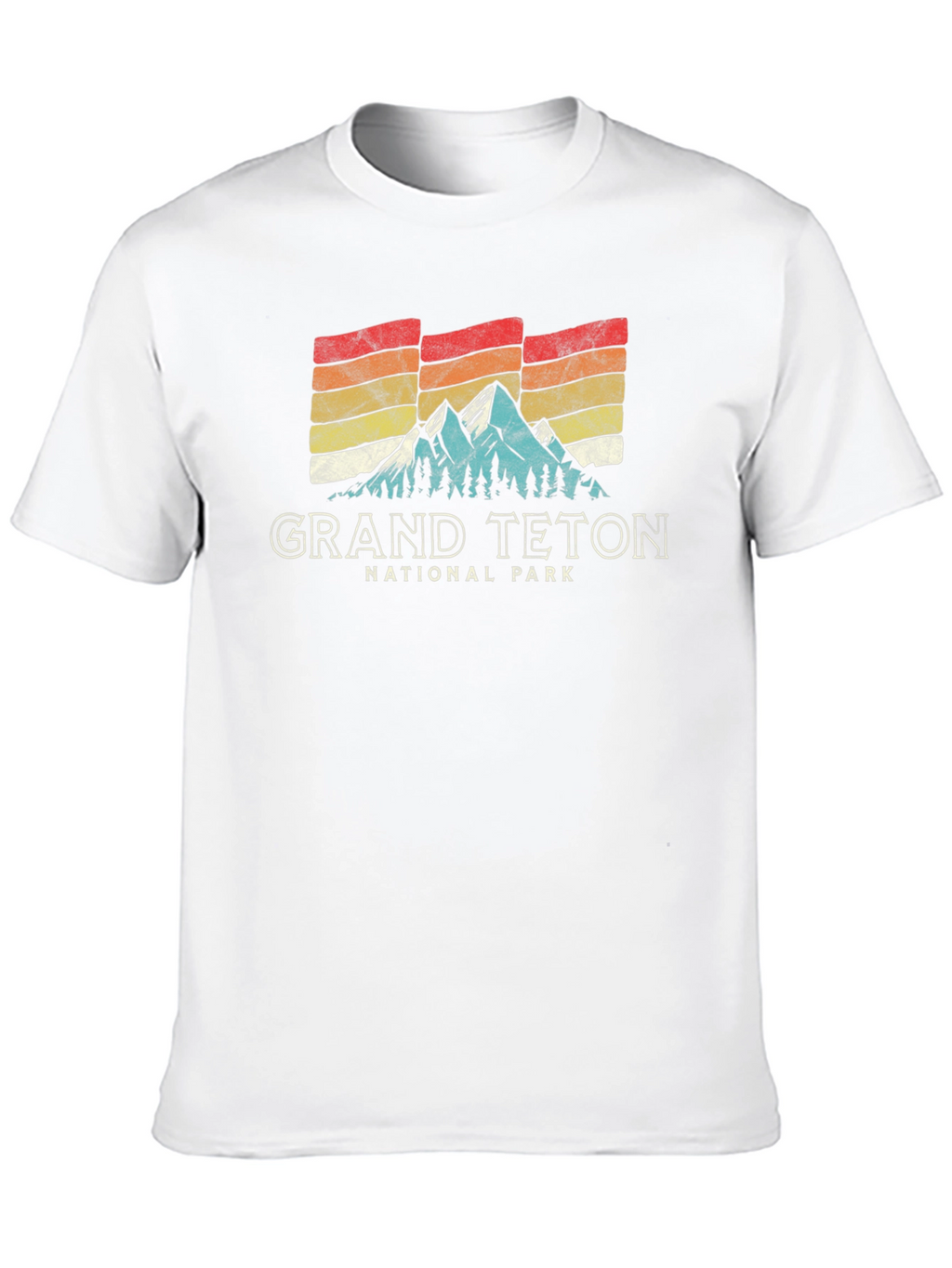 Grand Teton National Park Retro T-Shirt