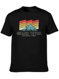 Grand Teton National Park Retro T-Shirt