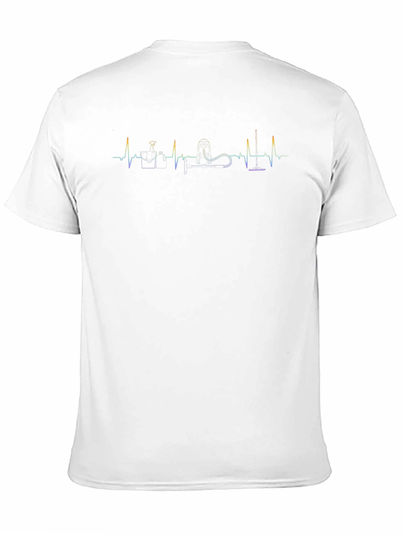 Cleaning Heartbeat T-Shirt - Black
