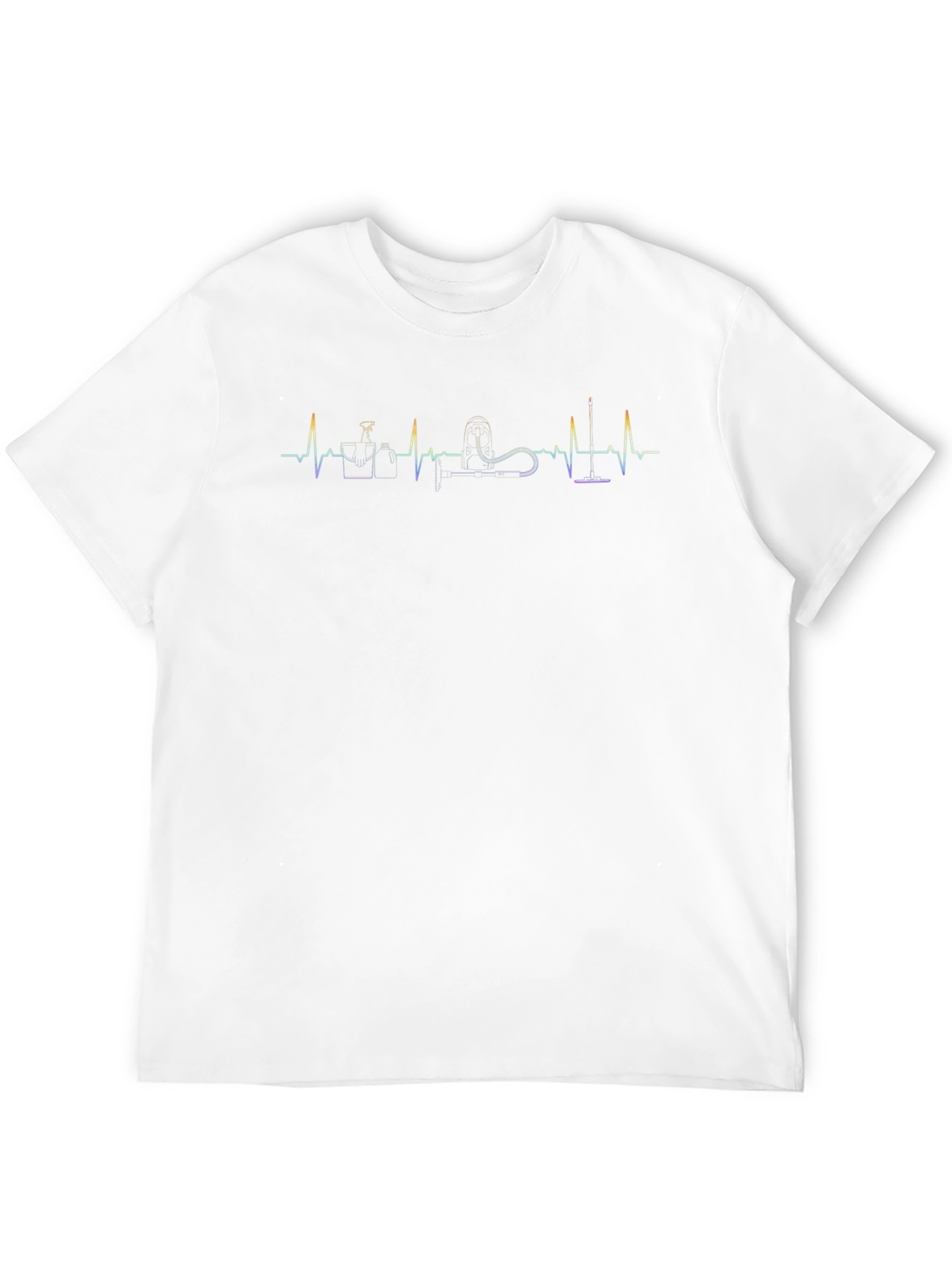 Cleaning Heartbeat T-Shirt - Black