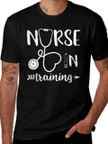 Nurse In Training T-Shirt - Stethoscope Heart