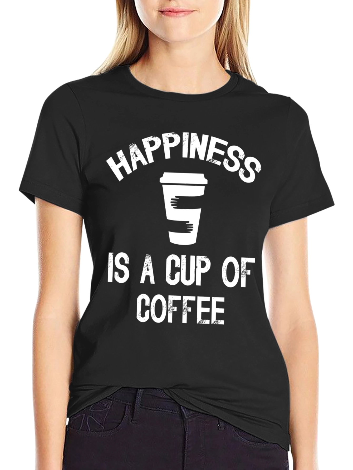 Happiness is a Cup of Coffee T-Shirt