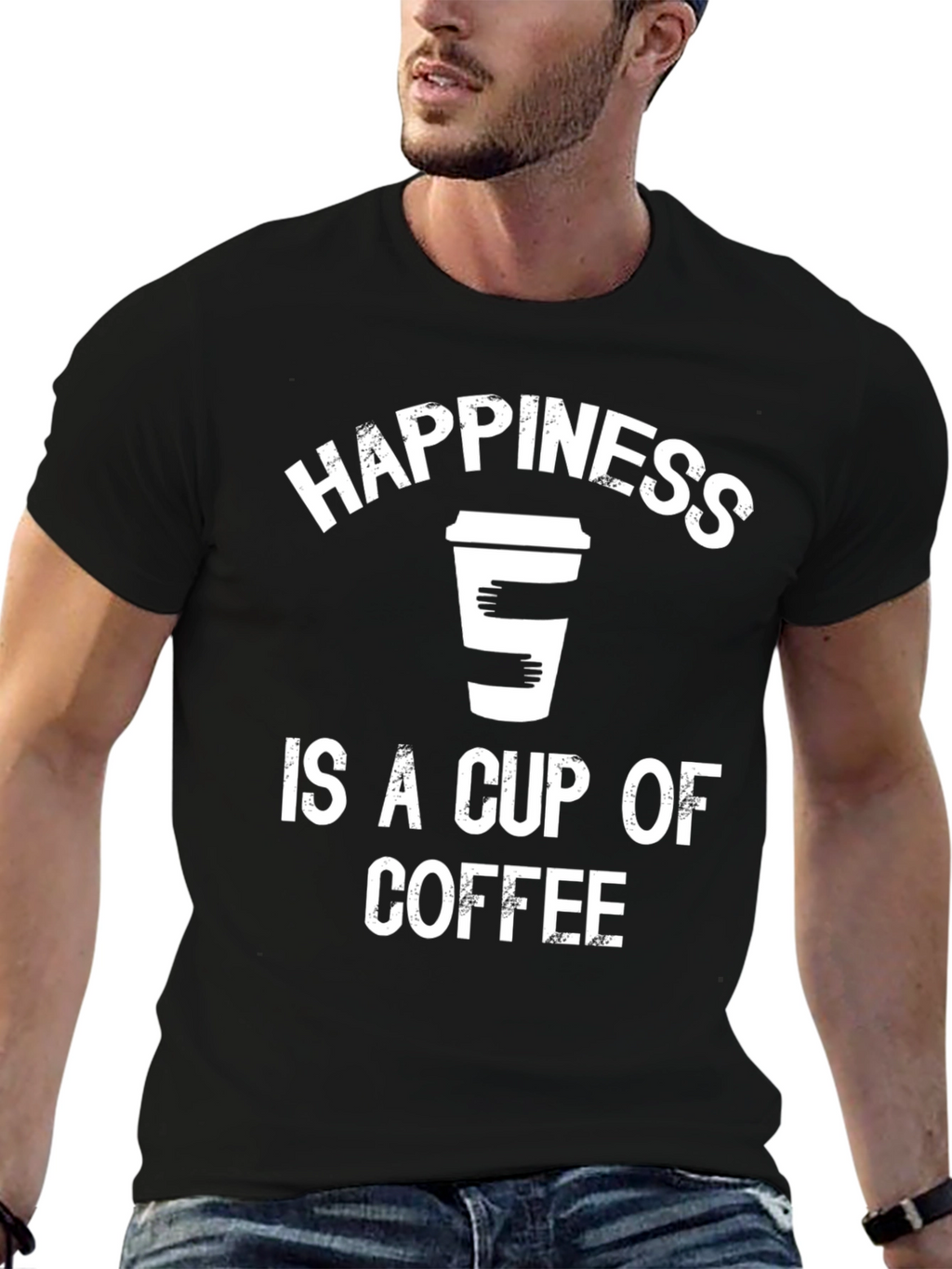 Happiness is a Cup of Coffee T-Shirt
