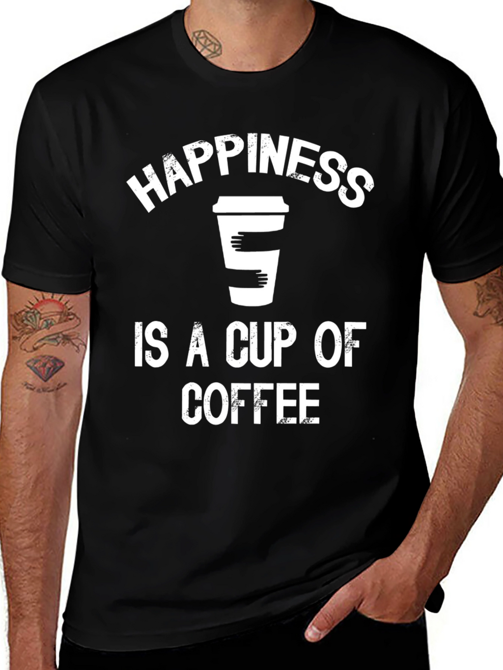 Happiness is a Cup of Coffee T-Shirt