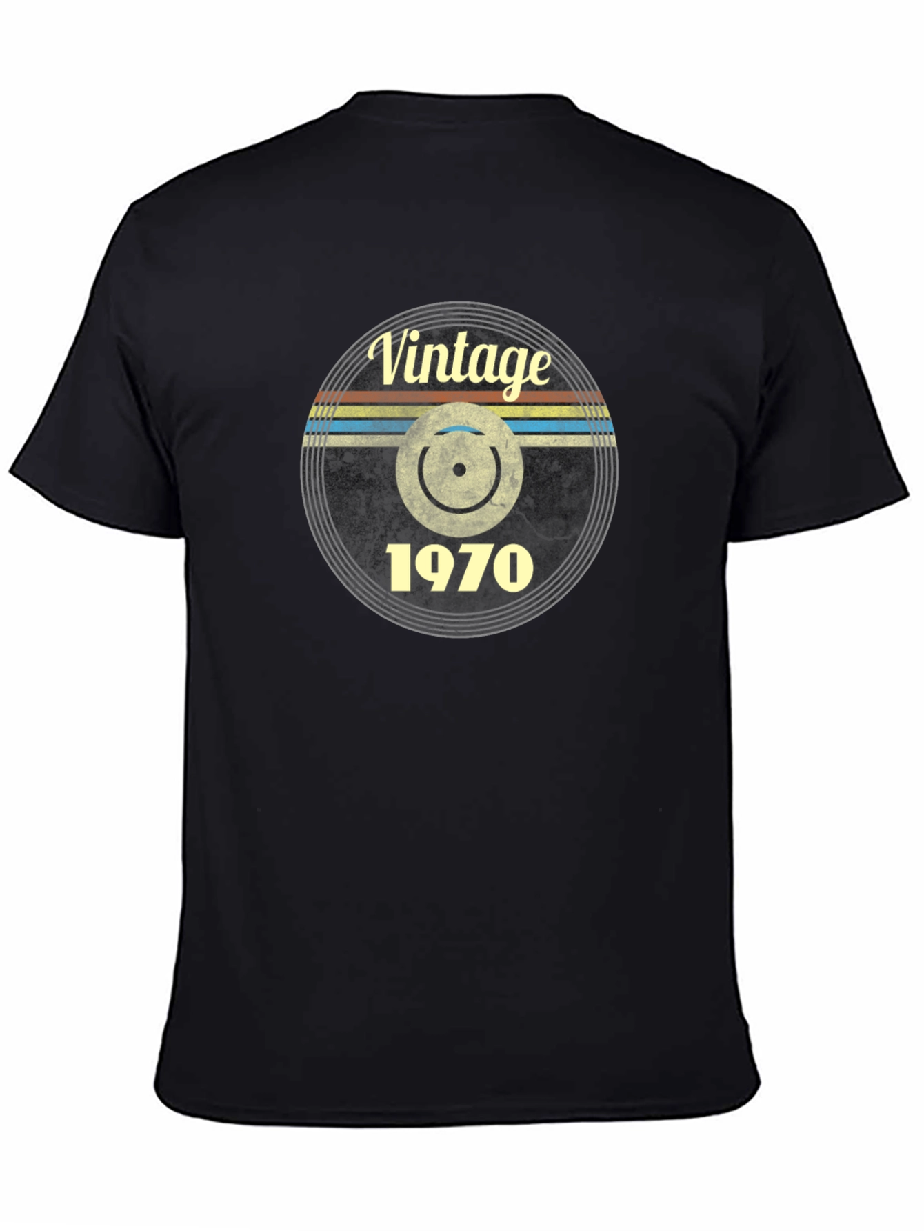 Vintage 1970 Record Graphic Tee