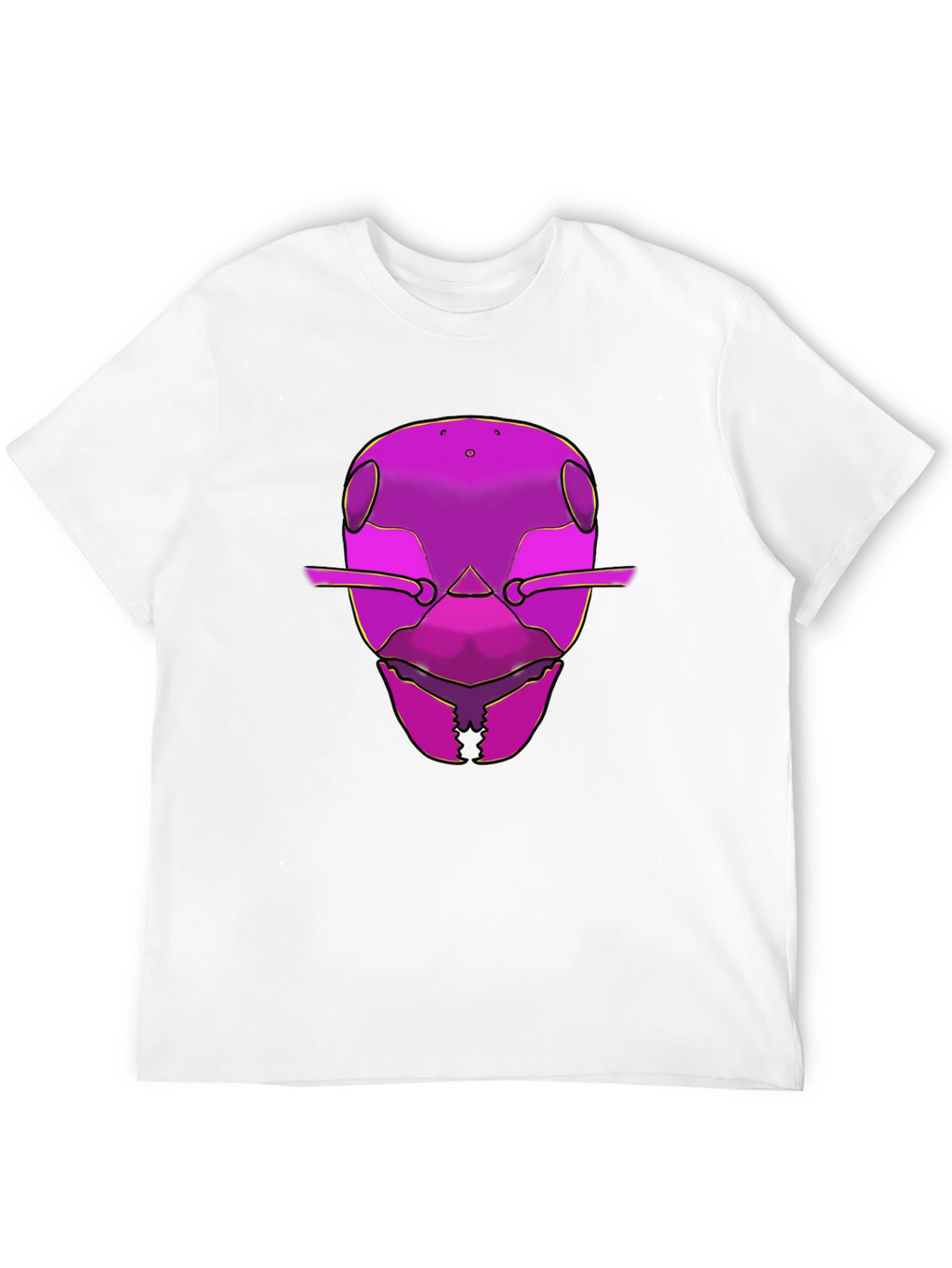 Bold Graphic Tee - Ant Head Design