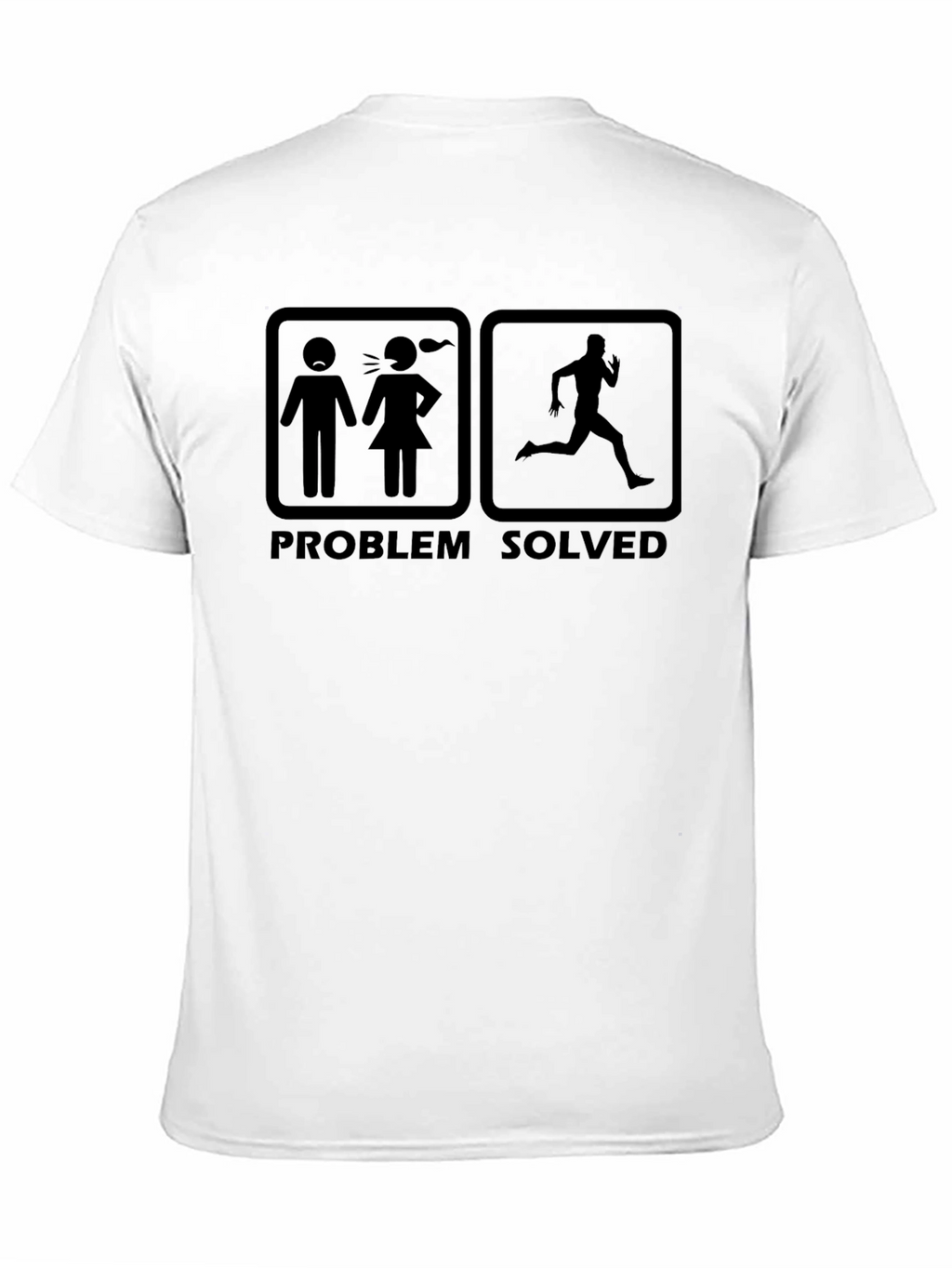 Problem Solved Funny Graphic T-Shirt