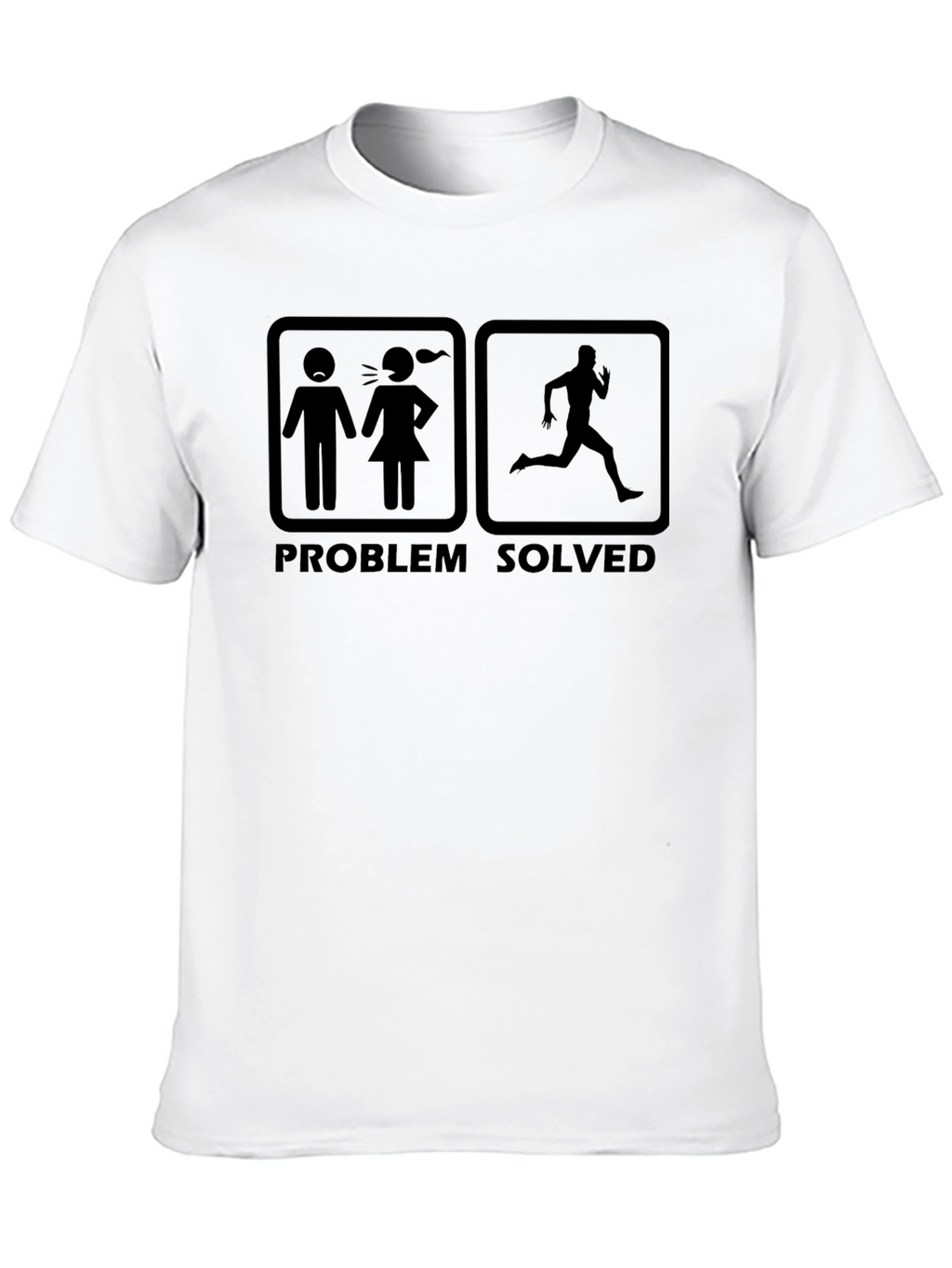 Problem Solved Funny Graphic T-Shirt