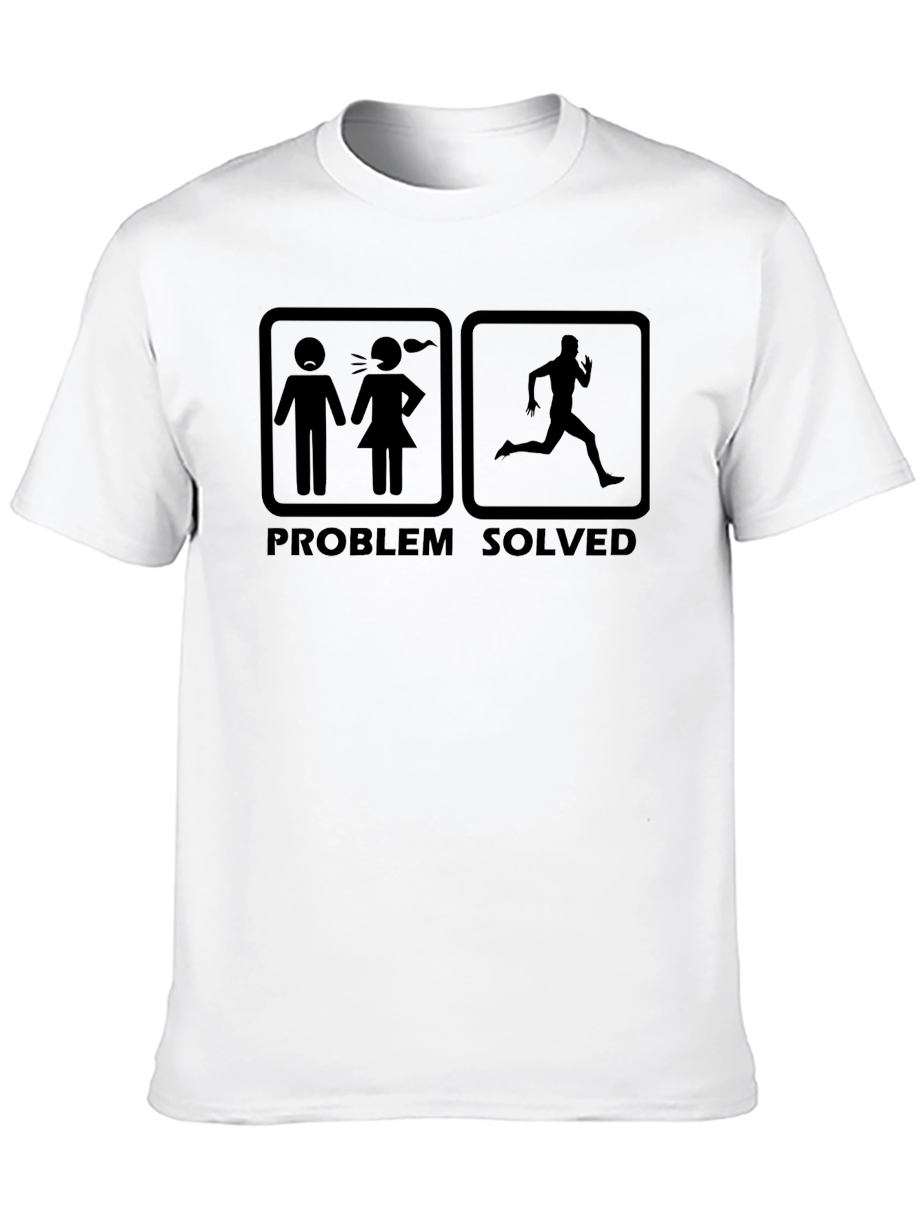 Problem Solved Funny Graphic T-Shirt