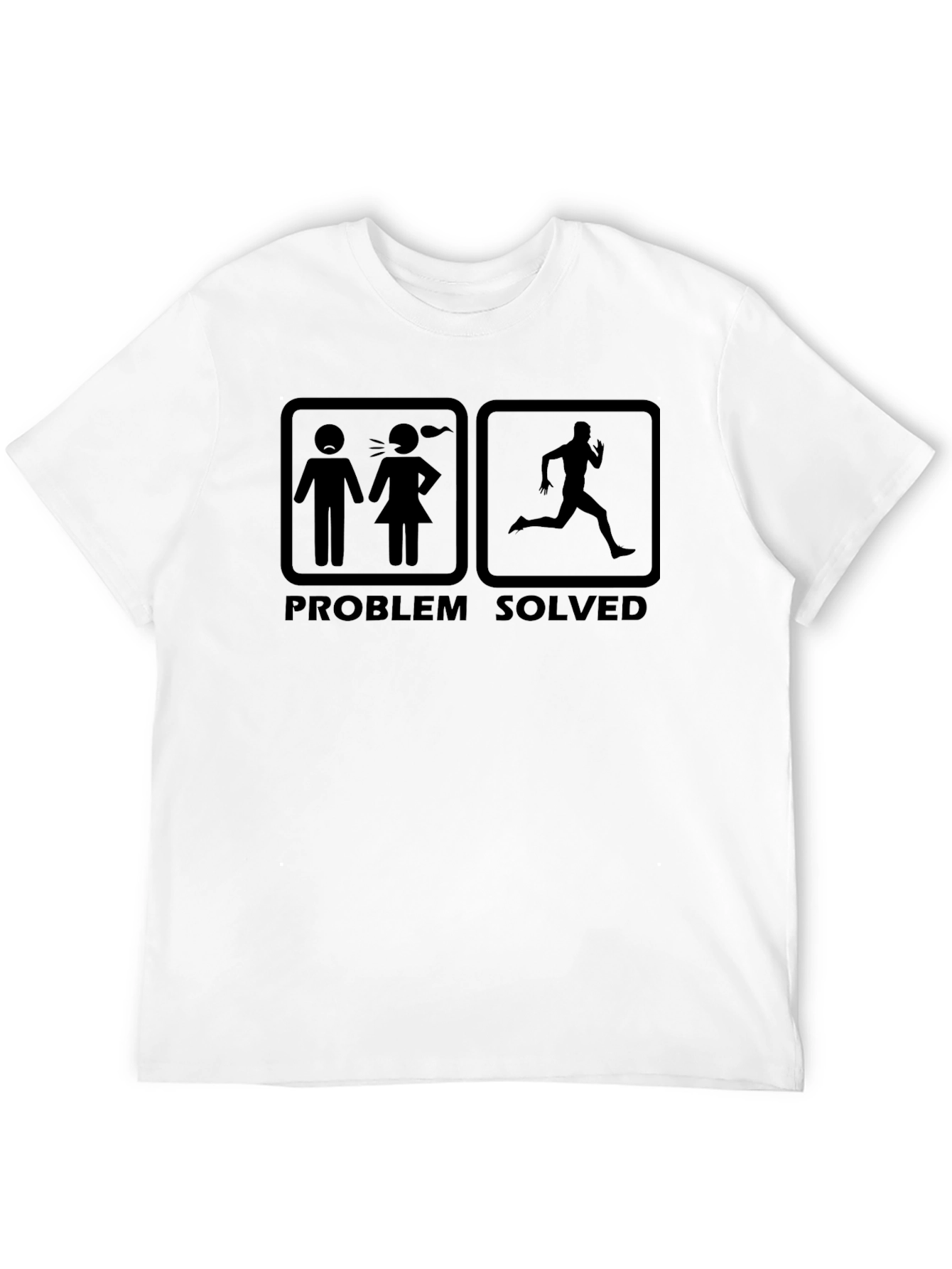 Problem Solved Funny Graphic T-Shirt
