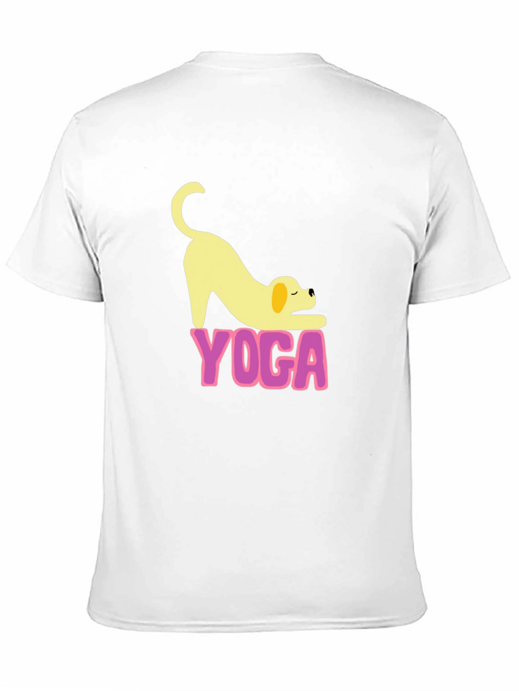 Yoga Dog Black T-Shirt