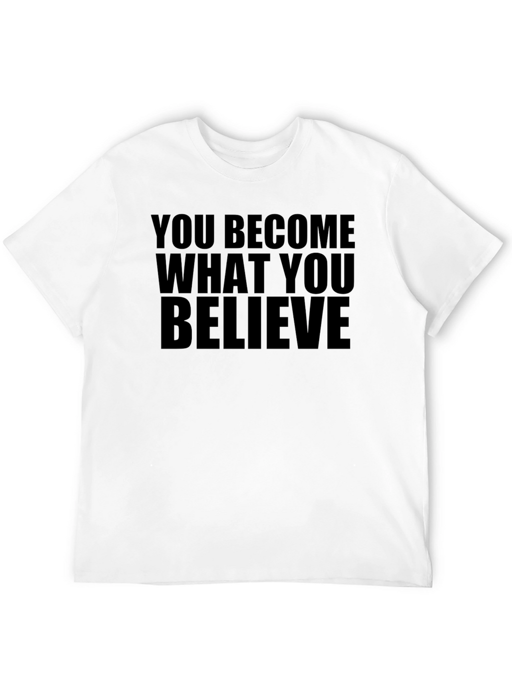 Motivational Quote Black T-Shirt