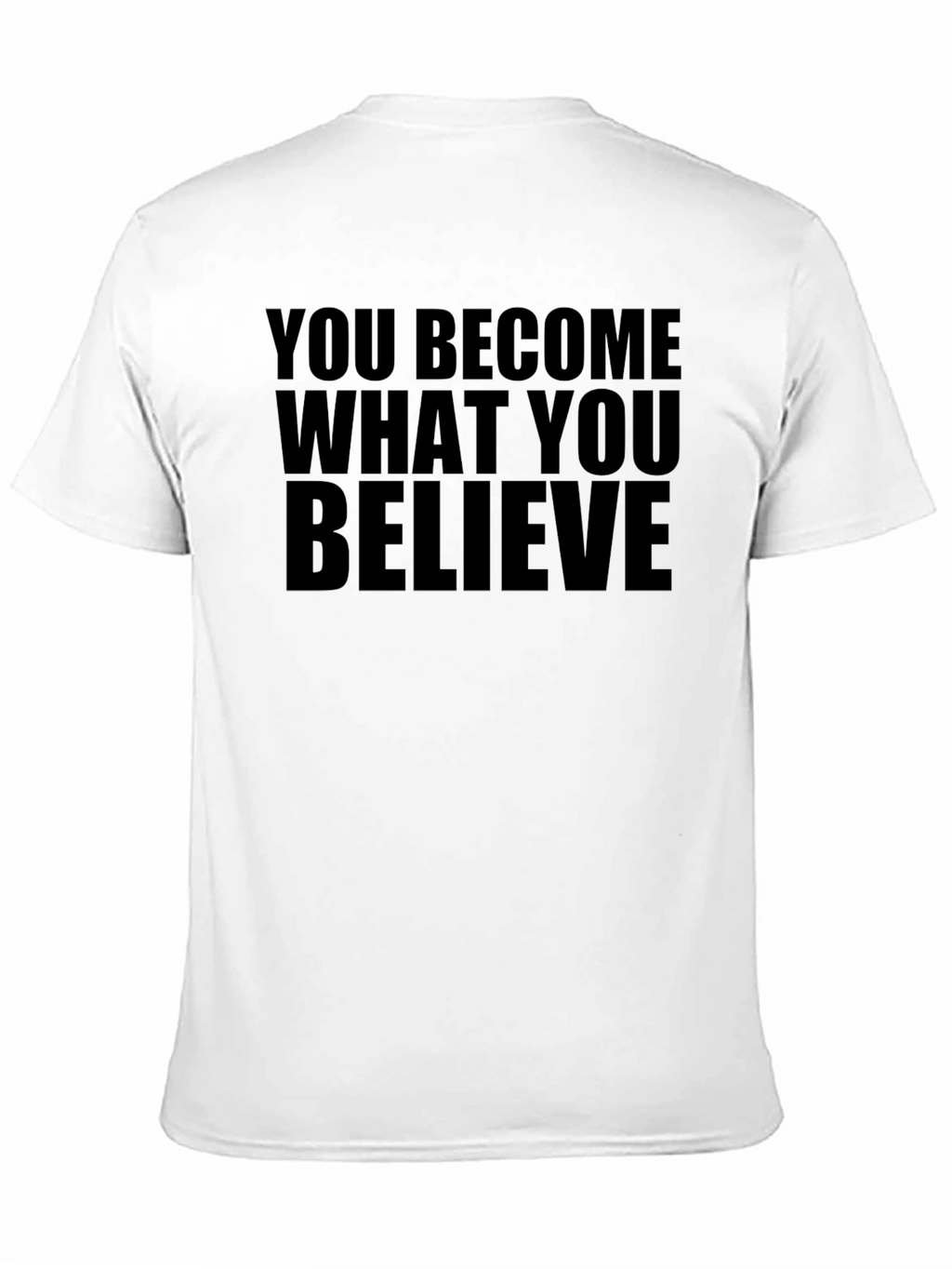 Motivational Quote Black T-Shirt