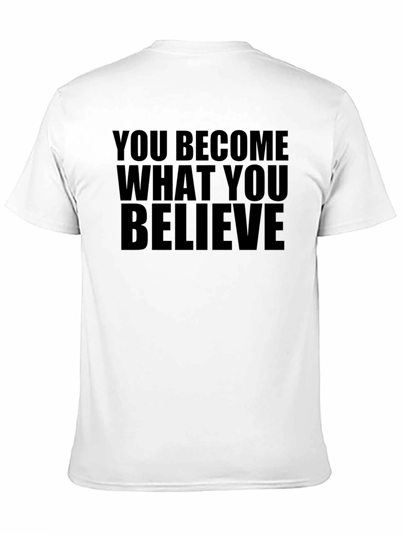 Motivational Quote Black T-Shirt