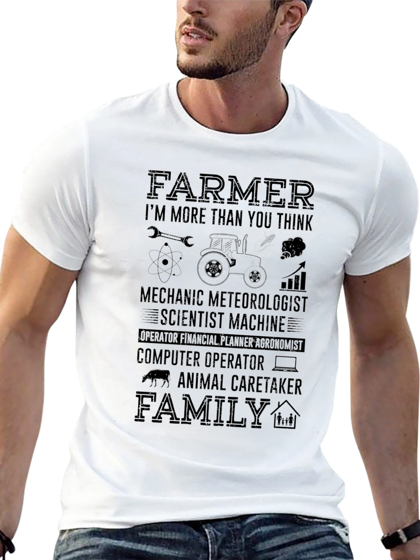 Farmer More Than You Think Graphic Tee