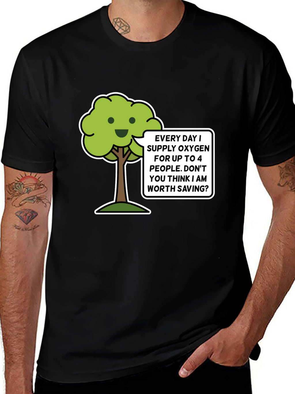 Eco-Friendly Tree T-Shirt