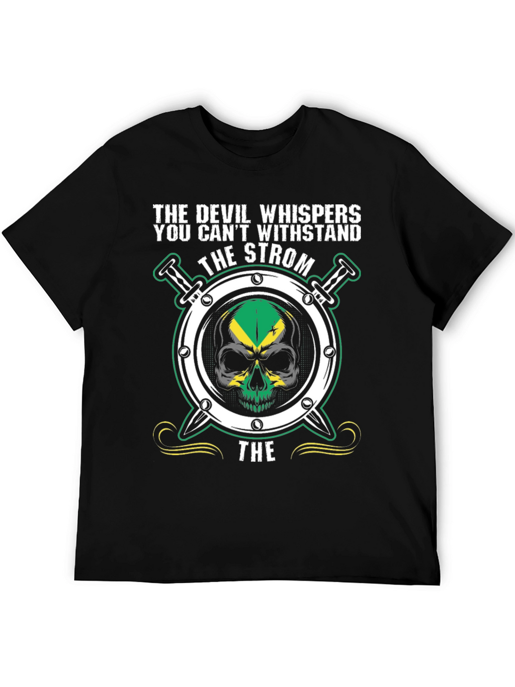 Devil Whispers the Strom Graphic T-Shirt