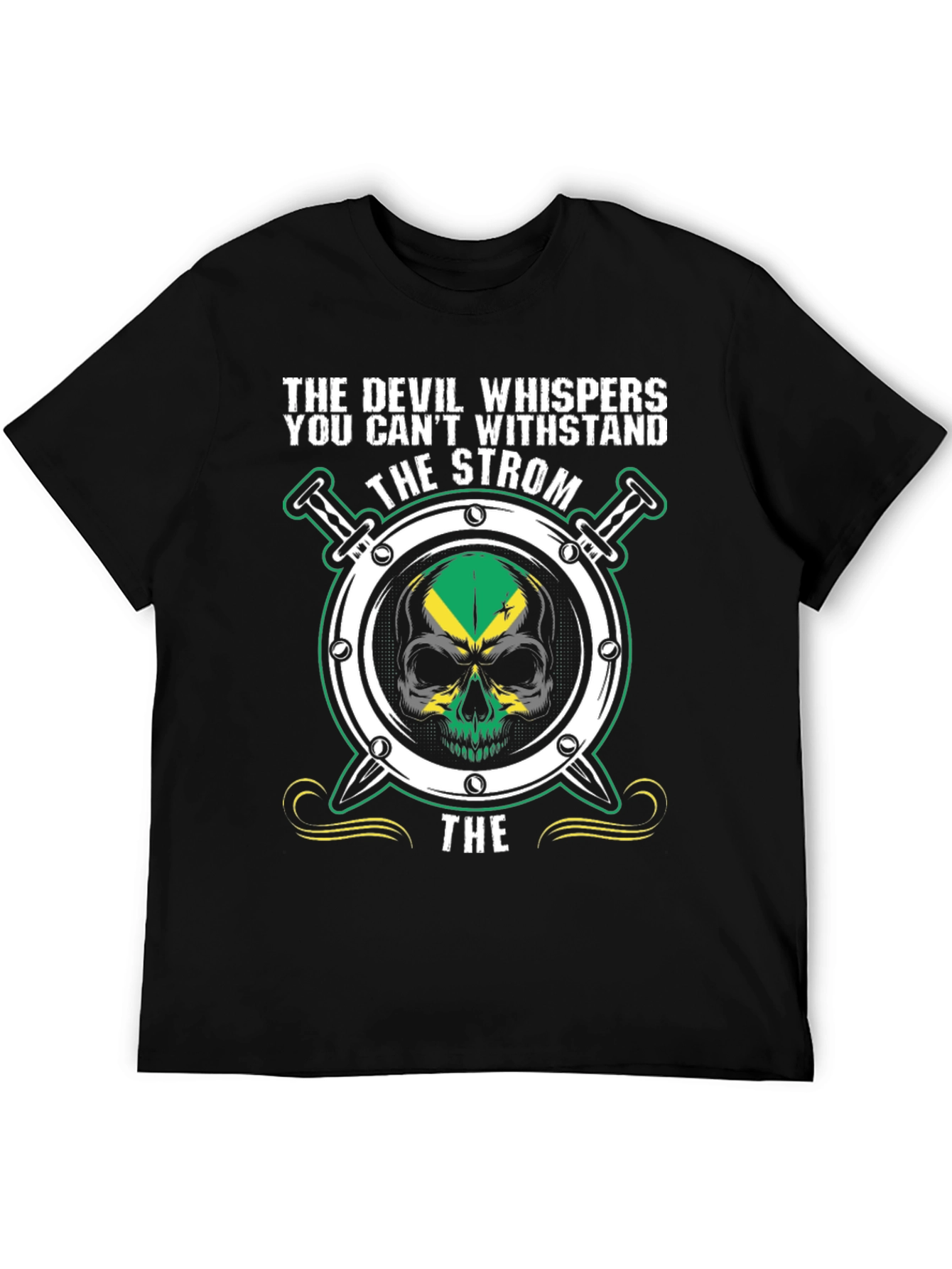 Devil Whispers the Strom Graphic T-Shirt
