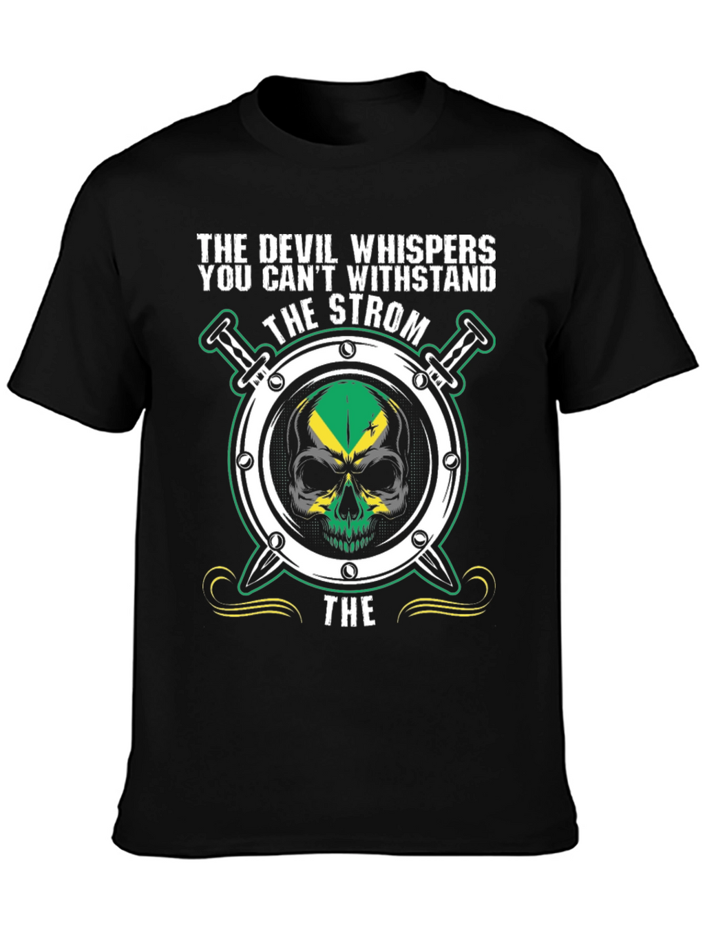 Devil Whispers the Strom Graphic T-Shirt