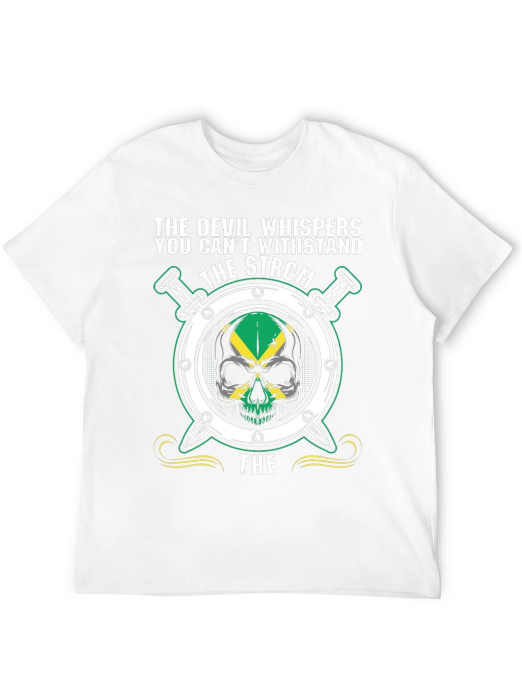 Devil Whispers the Strom Graphic T-Shirt