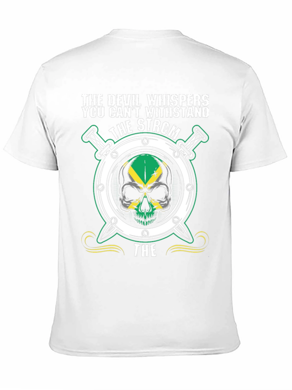 Devil Whispers the Strom Graphic T-Shirt