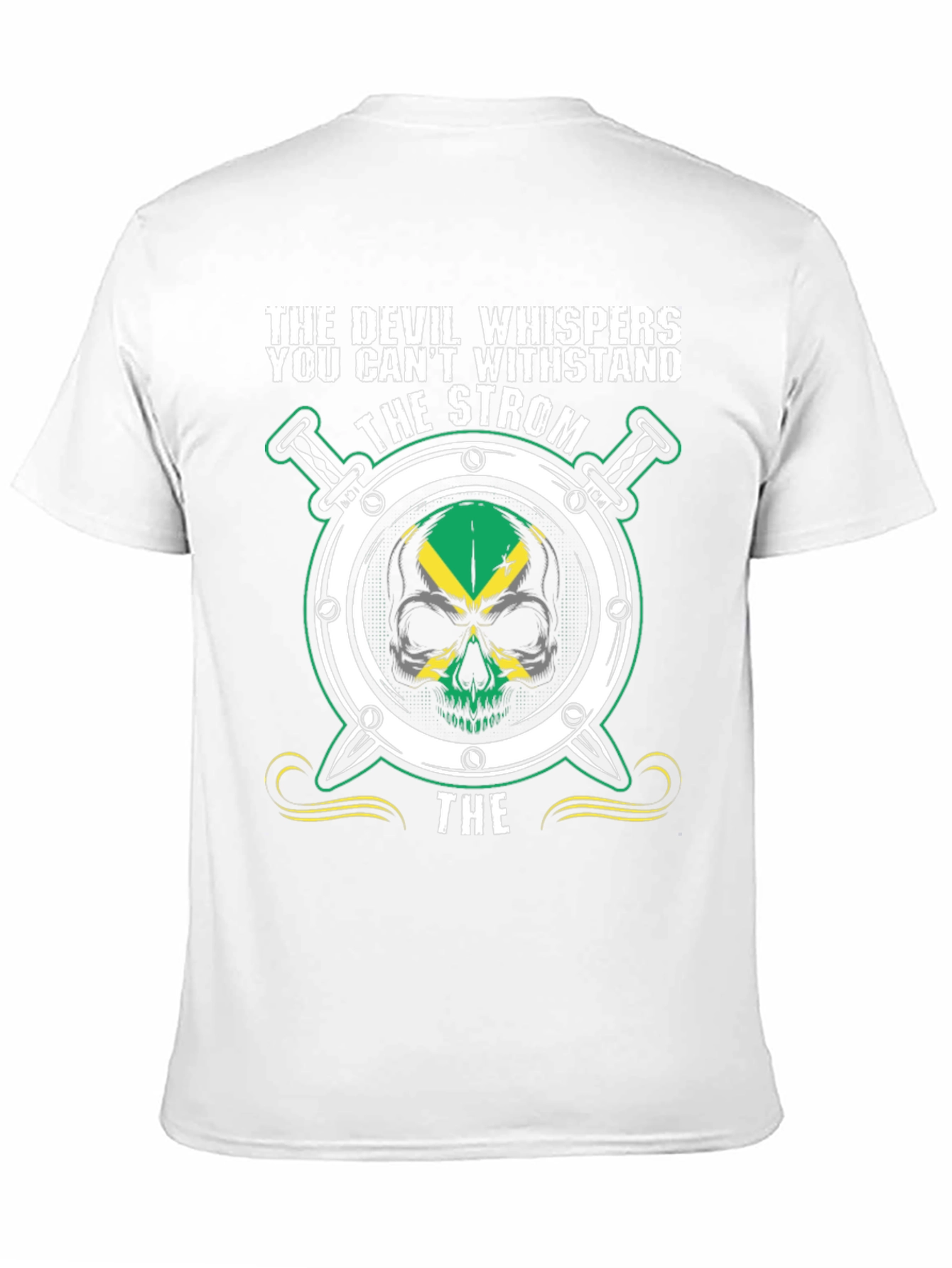 Devil Whispers the Strom Graphic T-Shirt