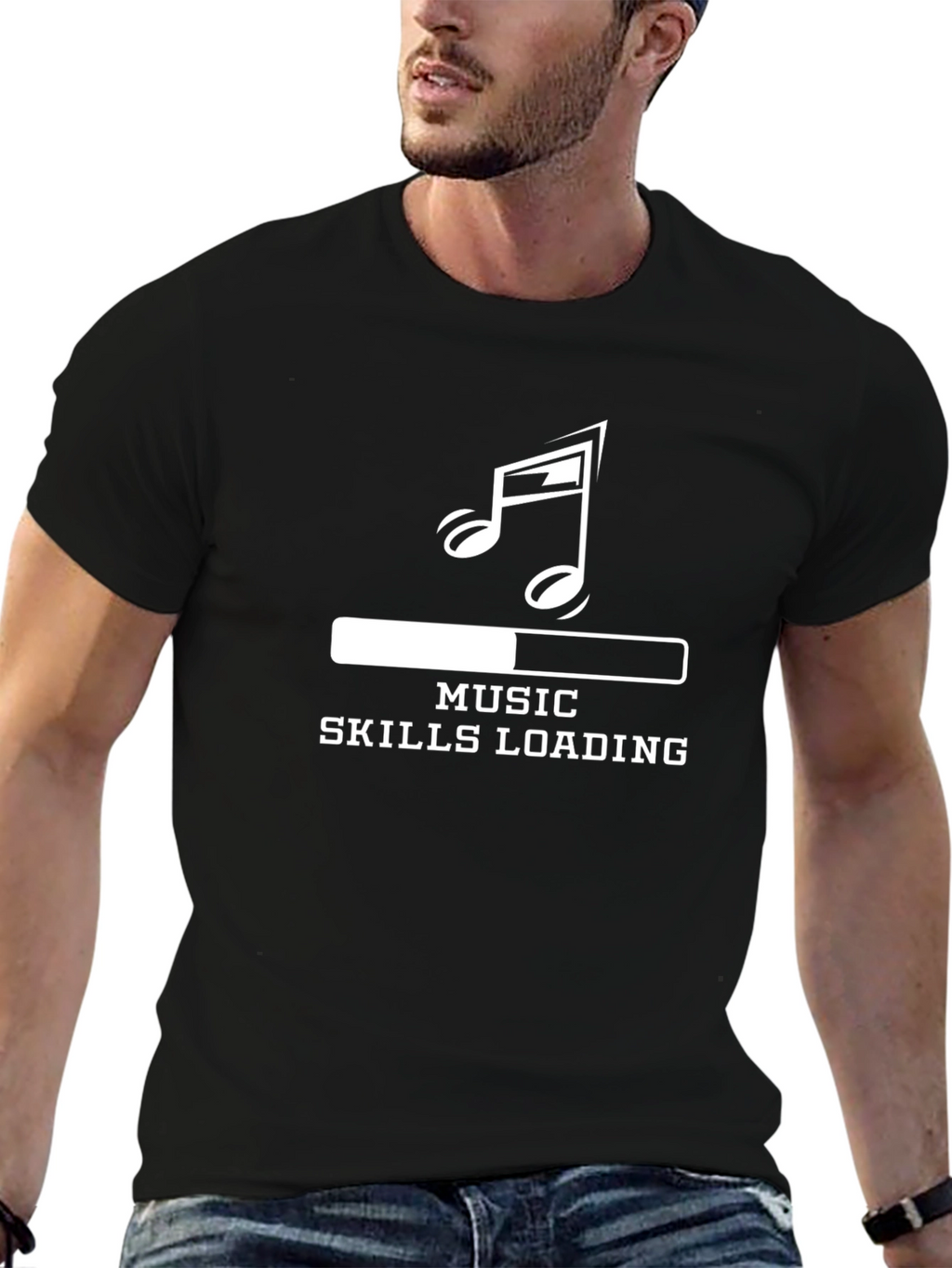 Music Skills Loading Graphic Tee