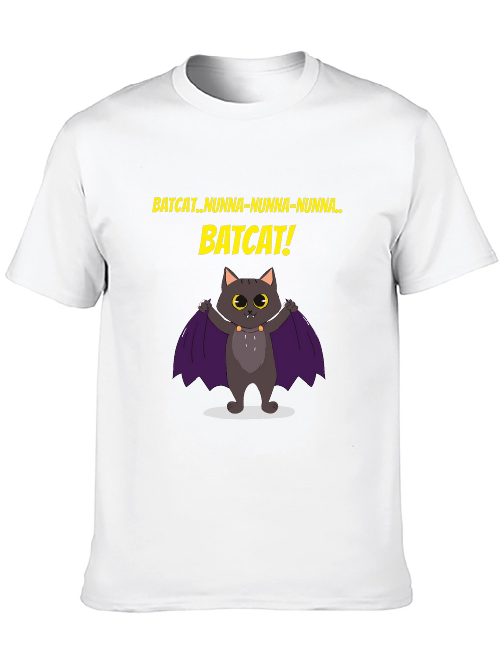 Batcat T-Shirt -  Fun Graphic Tee