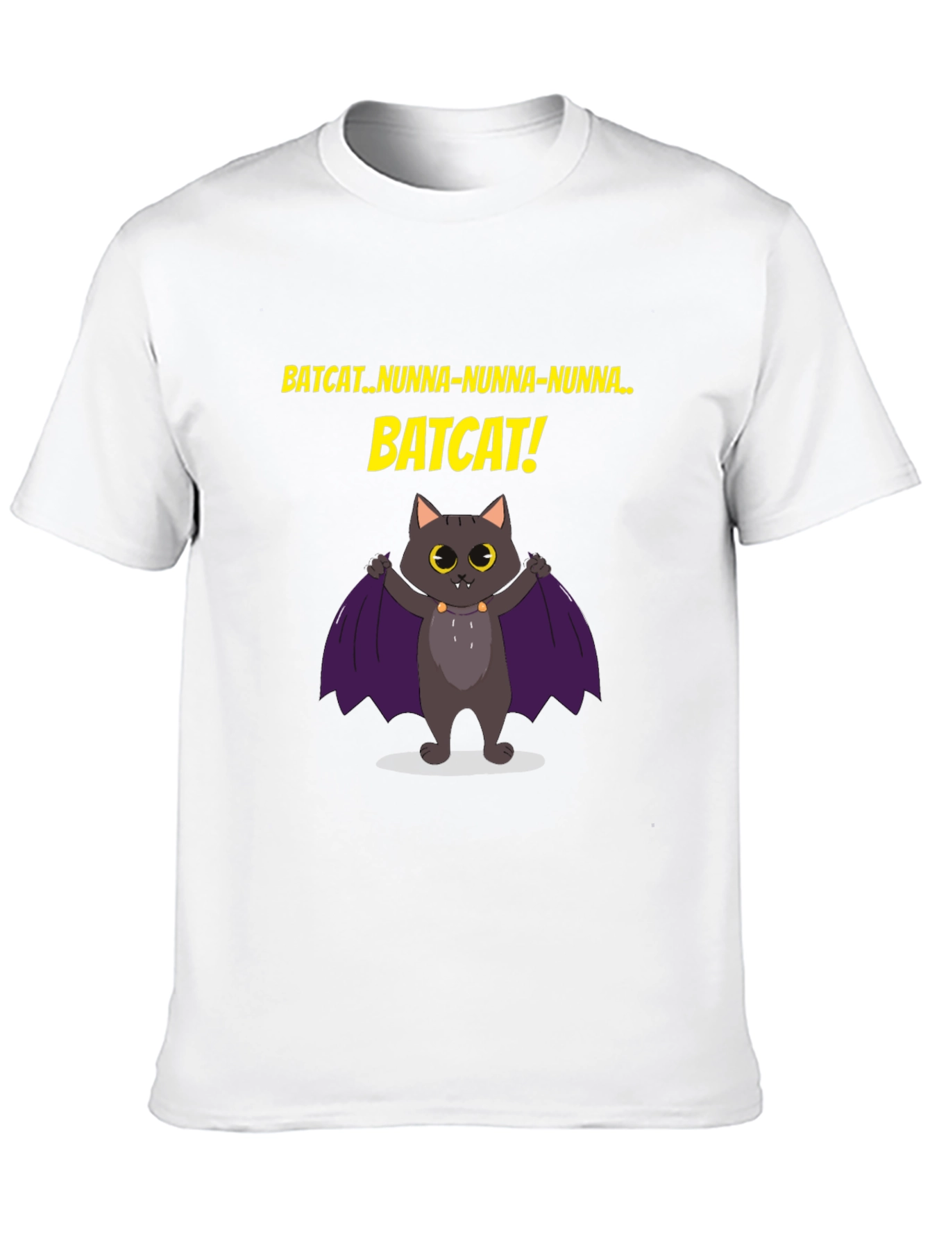 Batcat T-Shirt -  Fun Graphic Tee