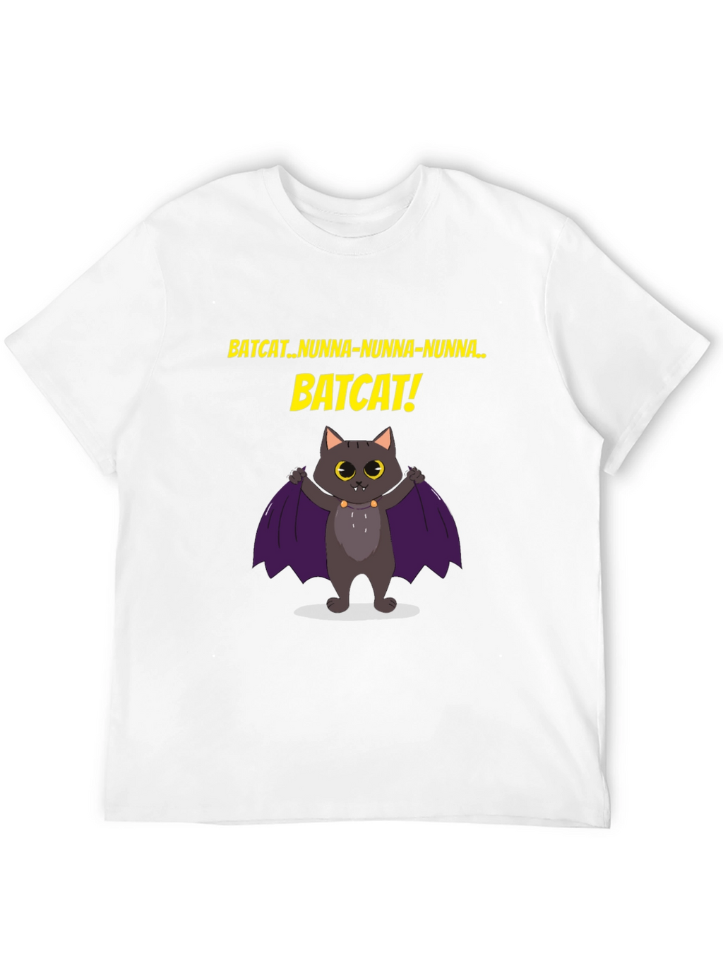 Batcat T-Shirt -  Fun Graphic Tee