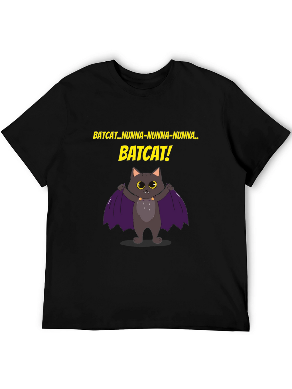 Batcat T-Shirt -  Fun Graphic Tee