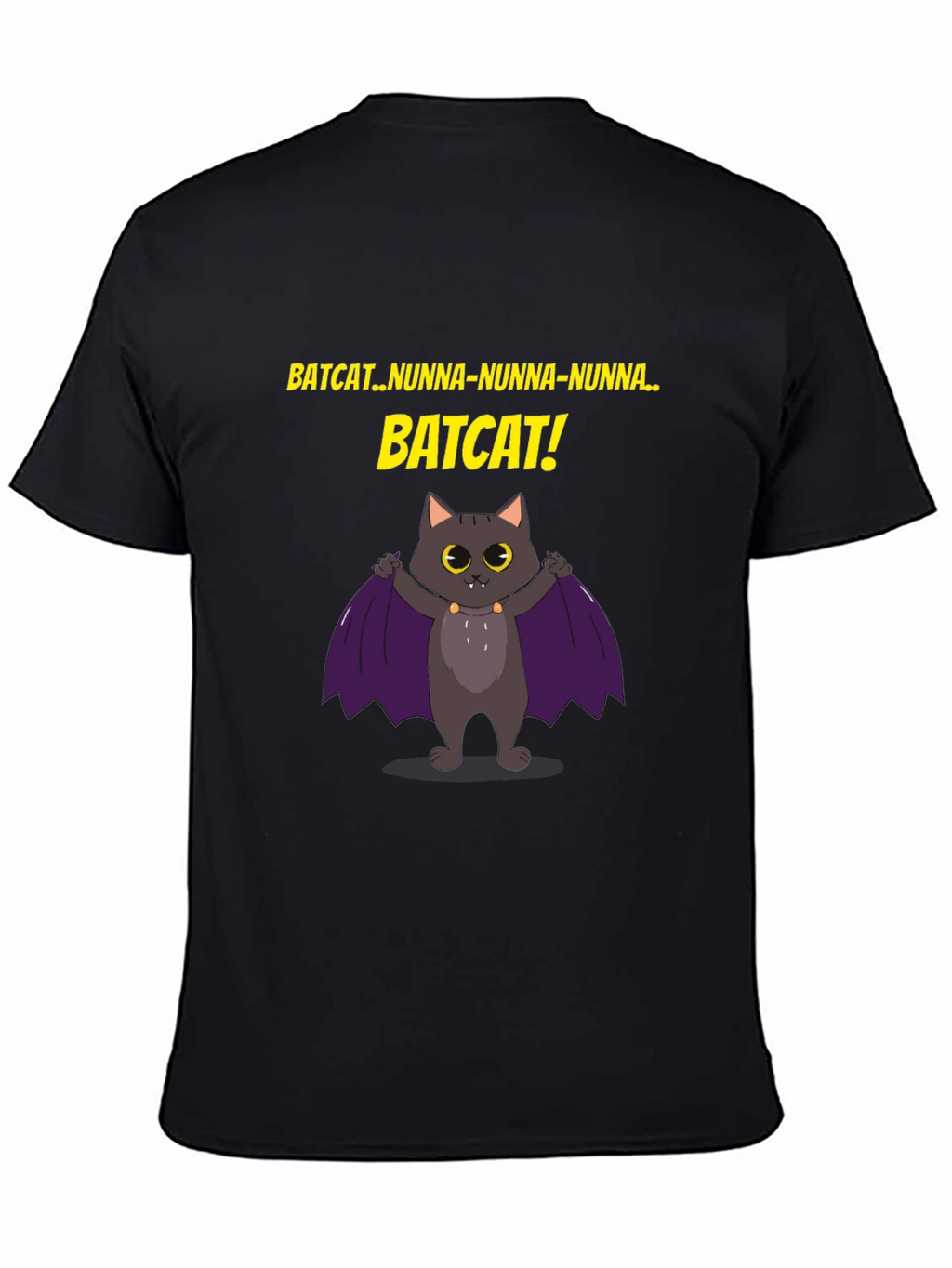 Batcat T-Shirt -  Fun Graphic Tee