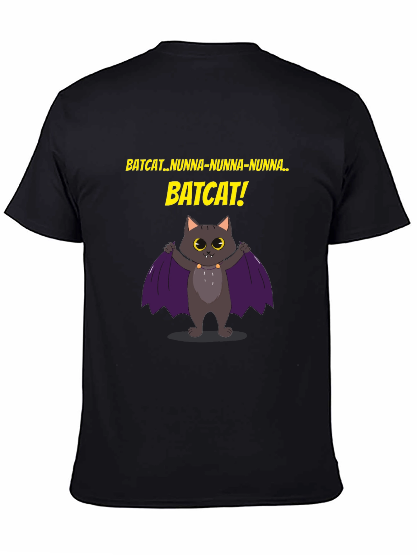 Batcat T-Shirt -  Fun Graphic Tee