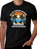 Retired Computer Programmer Graphic Tee