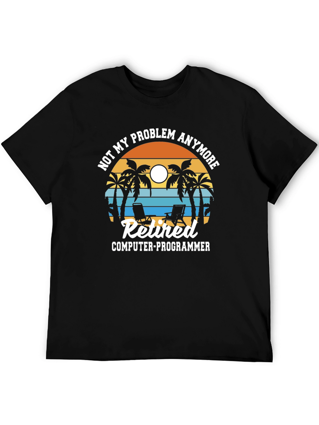Retired Computer Programmer Graphic Tee